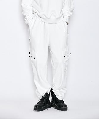 Millimillieon Basalt Hybrid Jersey Pants B07-White