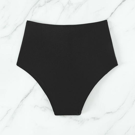 Yousheng Swimming Trunks Quick-Drying High Waist Pure Color Men Water Repellent Swim Trunks Hip Lift Beach Pool Wear