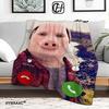 John Pork Fluffy Soft Blankets & Throws Cute Blanket Plaid Luxury Cover Throw Sofa Knee Microfiber Star H Anime Child Home