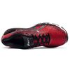 Asics Gel-Nimbus 18 Stoff Bequem Langlebig Niedrig geschnitten Laufschuhe Herren sneaker Rot Schwarz T601N-2390