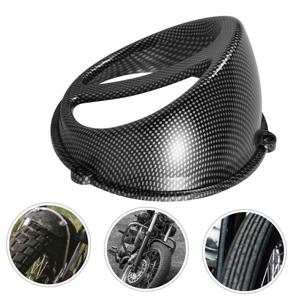 HEALEEP Motorcycle Cover Motorcycle Cover Replacement Air Engine Cooling Motorcycle Accessories Abs Black