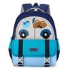With Childrens Backpack Cartoon Car And Little Bear Print Design For Daily Use