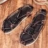Fashion Gladiator Design Men Sandals Personality Summer Flats Leisure Beach Holiday Shoes Outdoor Male Casual Sandals Men's Flip Flops