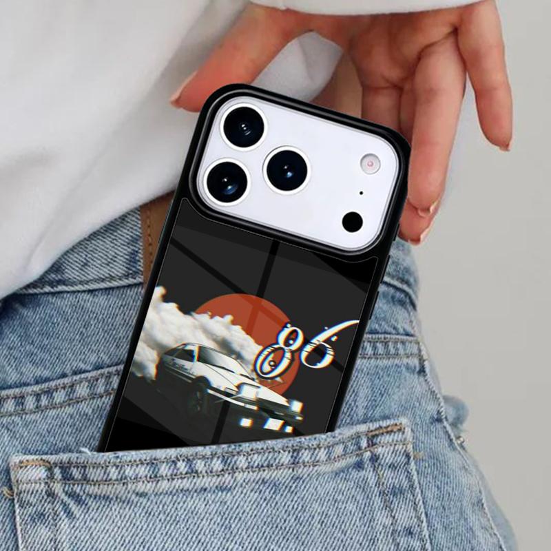 

I-nitial D Phone Case for iPhone 16e 15 14 13 12 17 Pro Max Plus Air 17pro Cover Coque iPhone 15