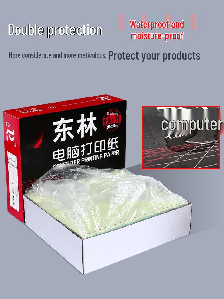 Multi-Part Pinfeed Computer Print Paper: 1-5 Parts, 241 Voucher Listings