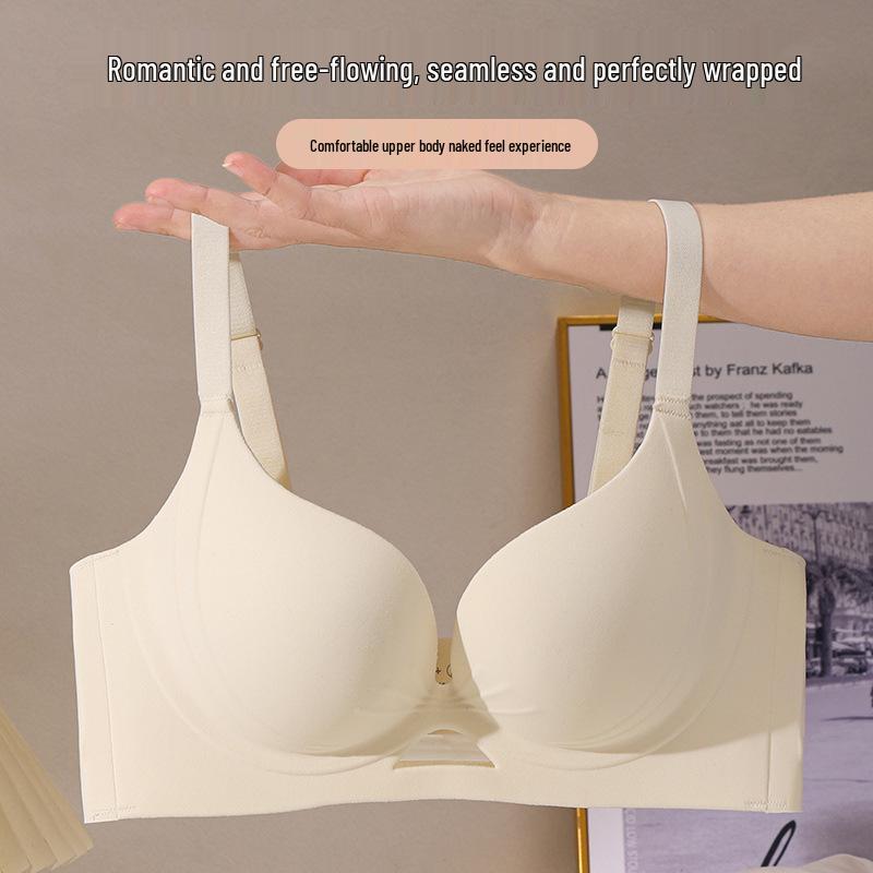 Douyin Seamless Wireless Lift Bra for Women's Smaller Chest