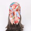 70*70cm Spring and New Small Square Scarf Outdoor Luxury Hairband Small Headscarf Soft Silky Kerchief Hijab Lady