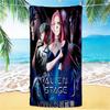 1pc Dark Fantasy Battle Scene beach towel,quick drying absorbent beach towel,outdoor sports swimming beach towel,Soft and comfortable Y73010