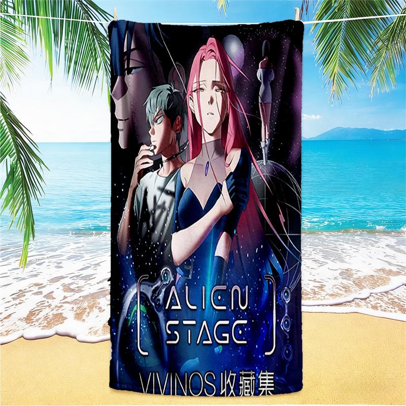 1pc Dark Fantasy Battle Scene beach towel,quick drying absorbent beach towel,outdoor sports swimming beach towel,Soft and comfortable Y73010
