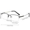 Vintage Business Anti Blue Light Reading Glasses Men Women Fashion Ultra Light Titanium Alloy Presbyopia Eyeglasses
