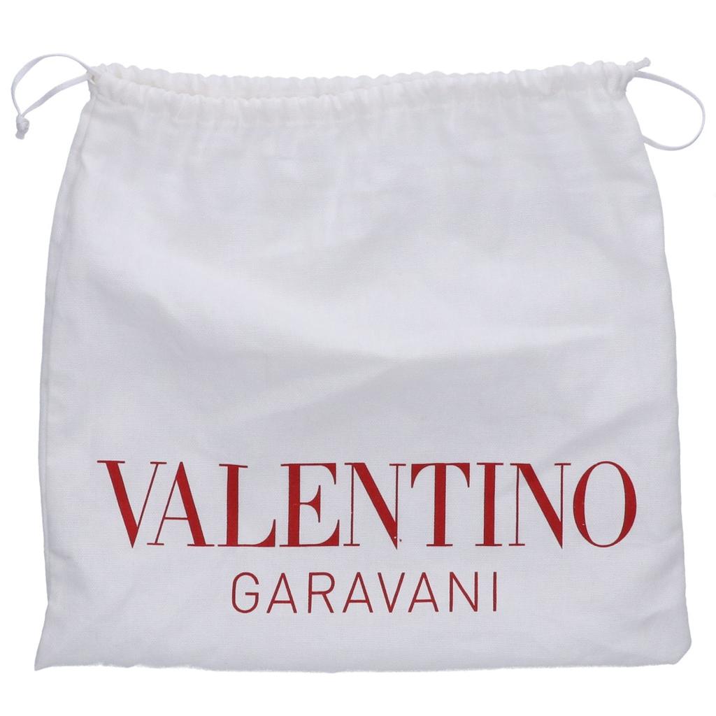 VALENTINO 4W0P0AC3ZFJ Lamb Leather Logo Hardware Pouf Mini Bucket Shoulder bag Mustard/GDHardwareUsed