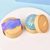 12Pcs Stress Relief Dumpling Squeeze Toy with Steamer Clear Glitter Steamed Bun Sensory Toy