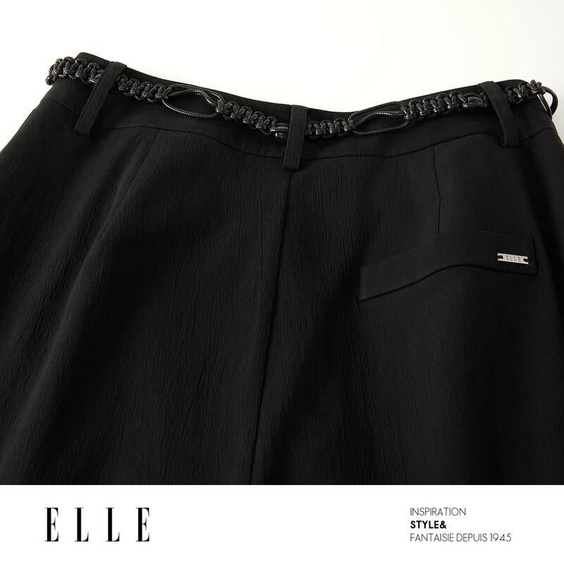 ELLE Women's Loose Wide-Leg Casual Pants