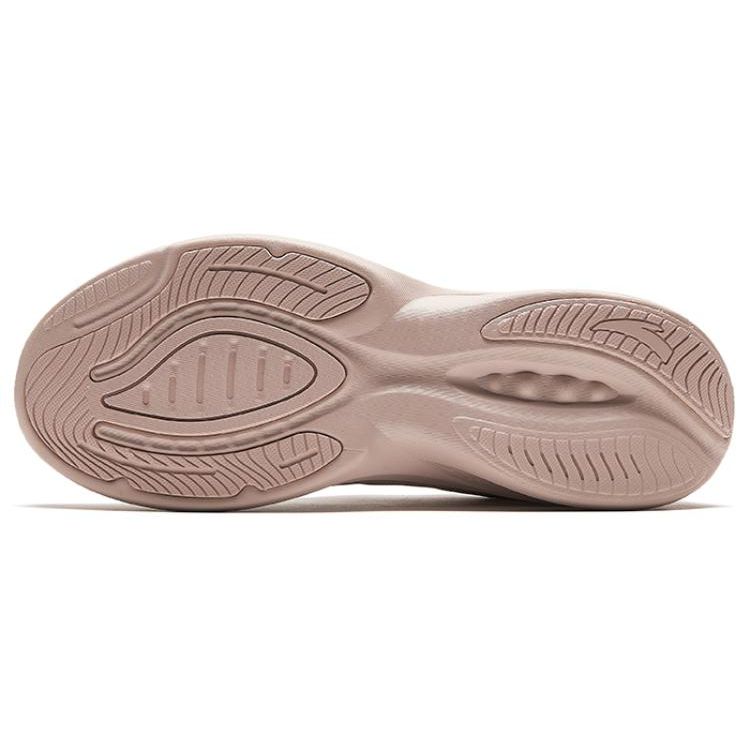 Anta Feiyun Comfortable Non-Slip Breathable Low-Top Running Shoes Women sneaker Pink Gray 922415577-3