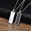Pendant Chain Pattern Pendant Corrosion Dripping Oil Long Necklace