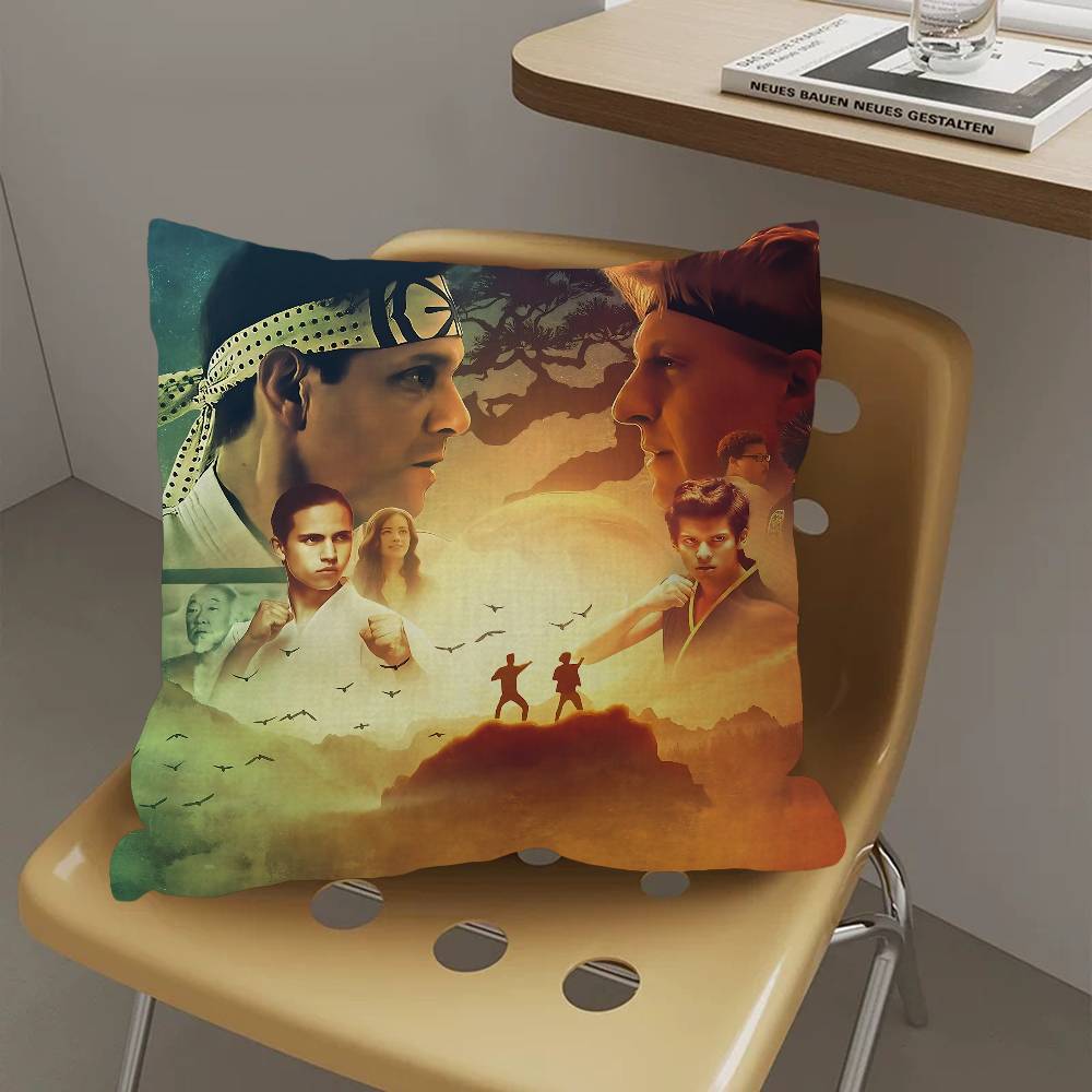 Classic Tv Dramas Cobra Kai Pillow Cover For Bedroom Room And Living Room Sofa Decorative Cushion Cover