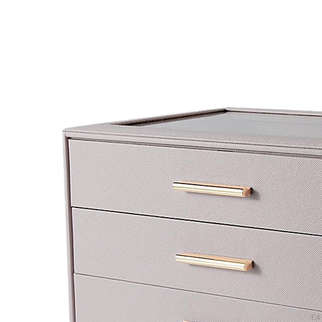 3 Layer Jewelry Organizer Drawers Storage Case Box