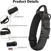 Tactical Dog Collar Adjustable Nylon Dog Supplies With Heavy Duty Metal Buckle Durable Training Collar For Medium And Large Dogs