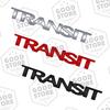 Badge Metallo Carrozzeria Auto TRANSIT Emblema Lettere 3D Portellone Posteriore S9Adesivo Baule Per Ford Transit mk6 mk7 Furgone Decalcomania Accessorio Auto