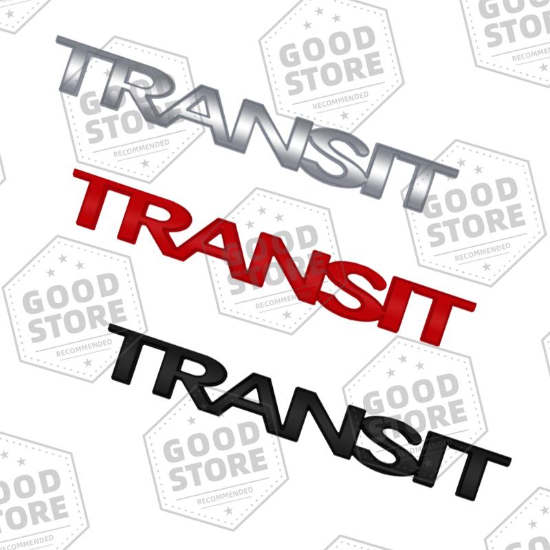 Badge Metallo Carrozzeria Auto TRANSIT Emblema Lettere 3D Portellone Posteriore S9Adesivo Baule Per Ford Transit mk6 mk7 Furgone Decalcomania Accessorio Auto
