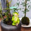 Frogs Garden Decoration Resin Solar Frogs Statue Outdoor Garden Decors Gifts for Pathway Yard Lawns Patio Housewarming