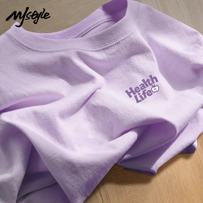 

Женская хлопковая футболка с коротким рукавом в стиле MJ 4XL