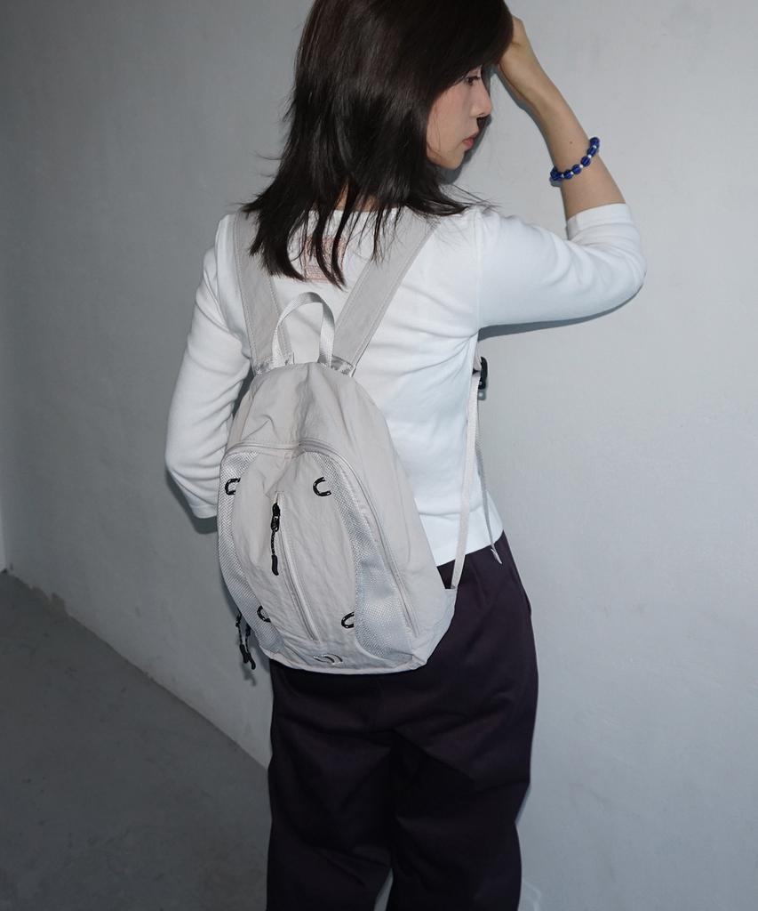 Salbol 503 Mesh Backpack [Gray]