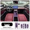 Silicone Protective Mat for 26 Hongqi H5 Models: Door Handle Grip, Slot Storage, & Window Lift Panel