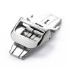 18mm Stainless Steel Clasp Fit for Jaeger-LeCoultre Watch for Nylon Silicone Strap Repalcement Watchband Clasp Watch Accessories