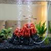 Natürlicher Stil Aquarium Vulkan Ornament Fischbecken Luftpumpe Vulkan Süßwasser Aquarium Einrichtung
