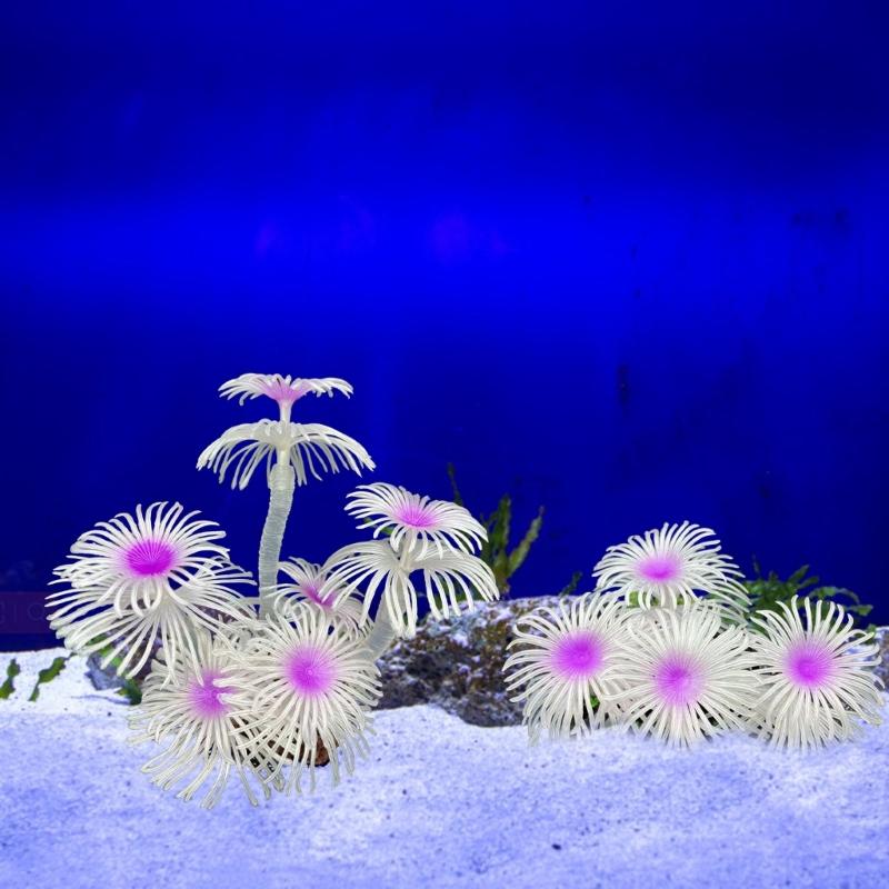 Aquarium Colorful Soft Coral Craft Set Sea Creature Terrarium Habitat Aquarium Underwater Artificial Plant Reef