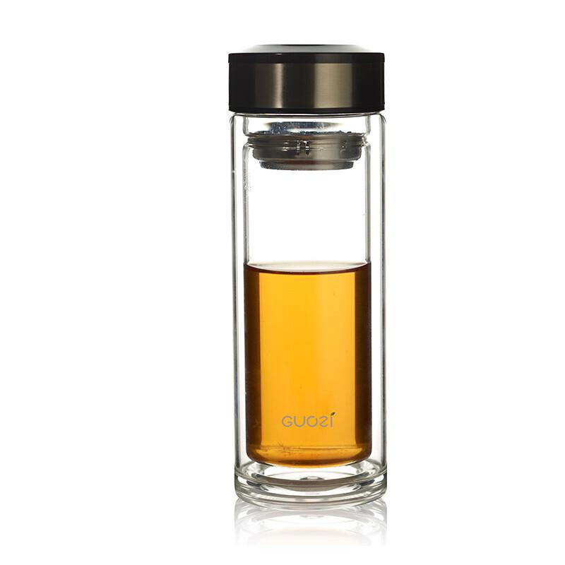 Guozi Ya Yue Double-Layer Glass Insulated Cup