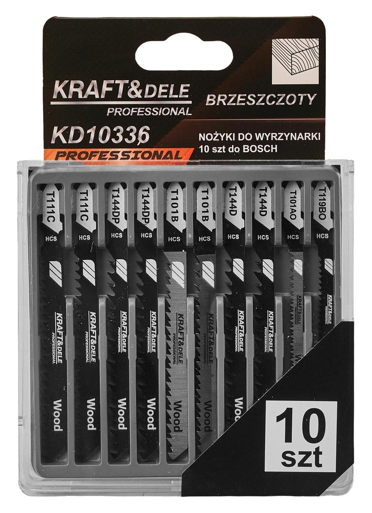 Jigsaw blade set 10 pcs KD10336