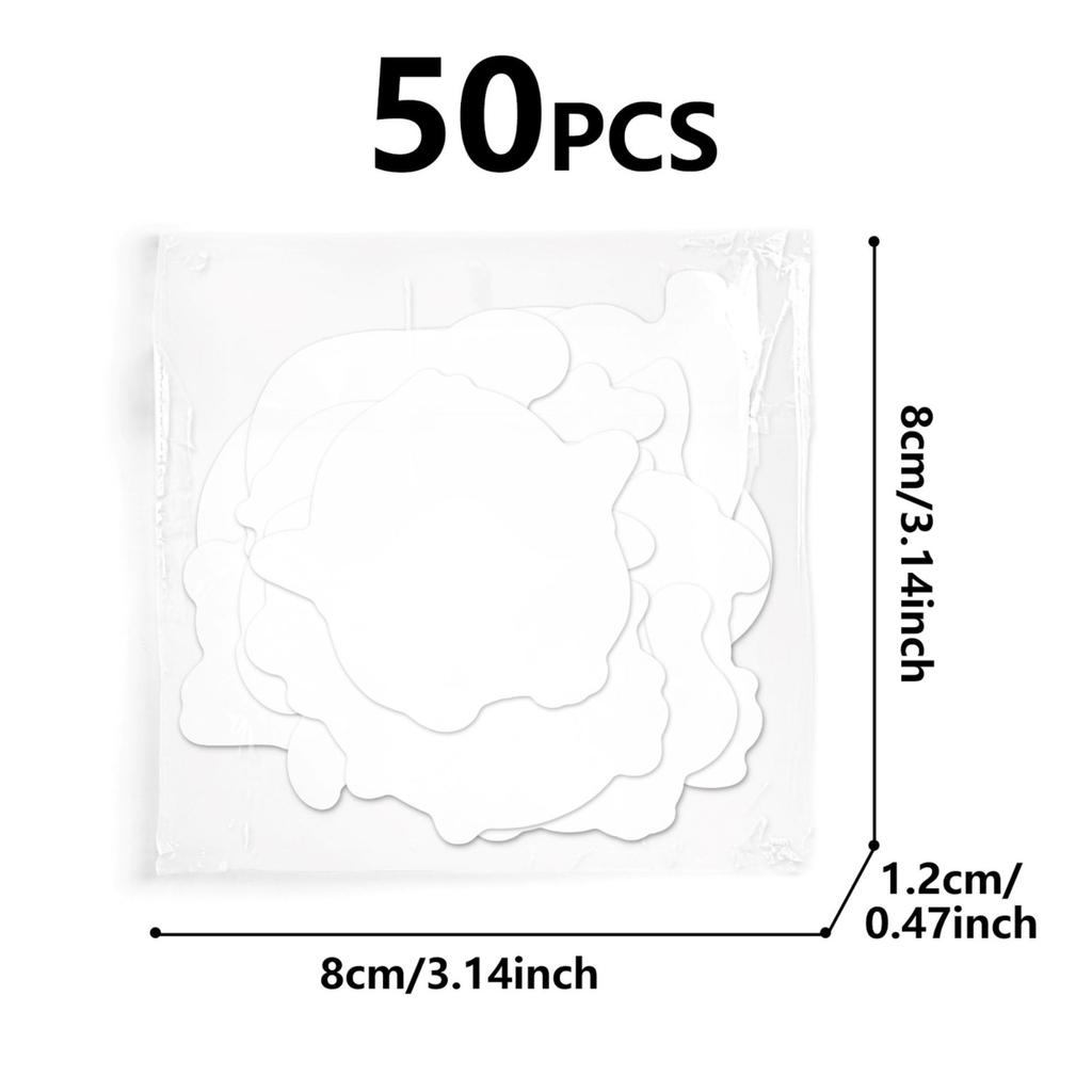 50-Pack Halloween Stickers - Waterproof Vinyl Decals For Party Decor, Crafts & Scrapbooking