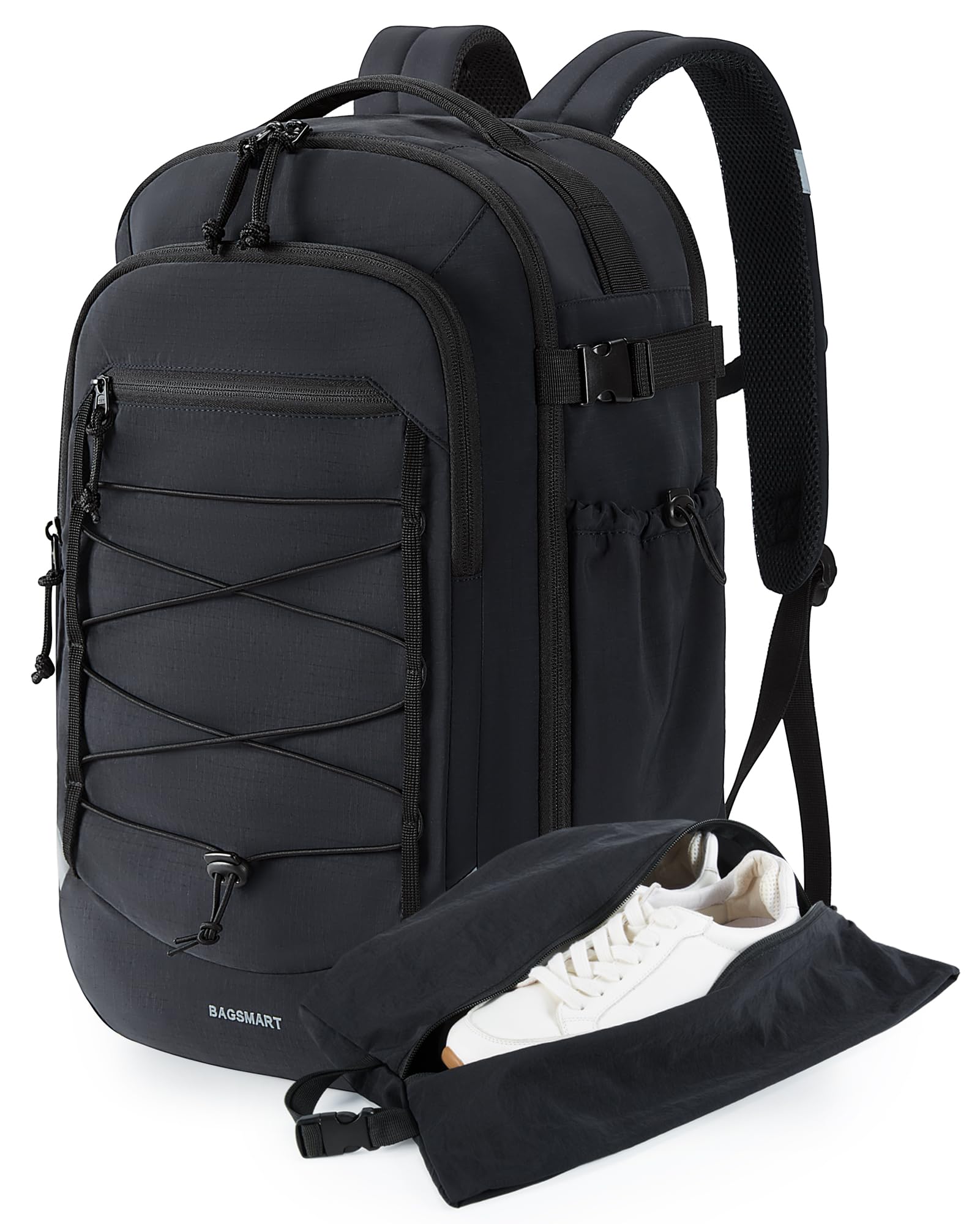 

Великої місткості бізнес квадратний 17 великий ПК для бізнесу взуття чорний [BAGSMART] рюкзак, рюкзак, рюкзак, водонепроникний, дюйм, місткість, 30 л, рюкзак, чорний