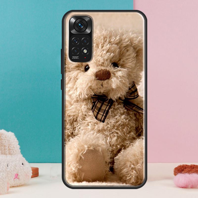 Cute Bear Case For Xiaomi Redmi Note 14 13 12 Pro 11 9 10 9S 10S 11S 12S Redmi 14C 13C 10C 12C Cover