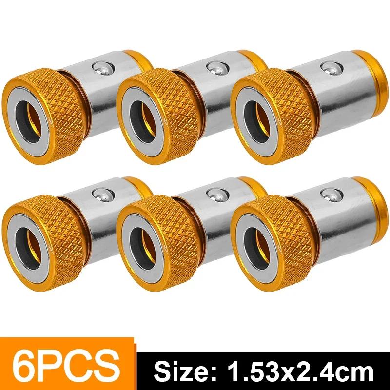Magnetic Ring Screwdriver Bit Holders Cross Phillips Magnet Strong Magnetizer Removable Part Adapter Screw Driver Power Tools