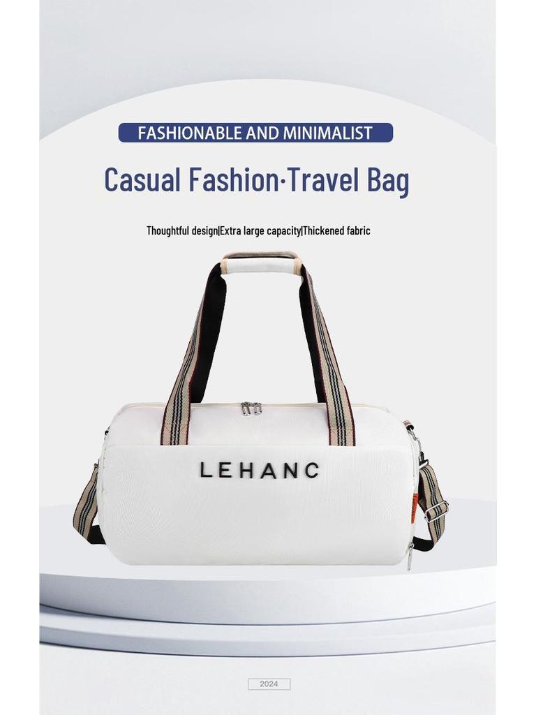 Herbst Einseitige Reisetasche mit Trocken-/Nass-Trennung – Stilvolle Umhängetasche für Fitness- und Mutterschaftsbedürfnisse