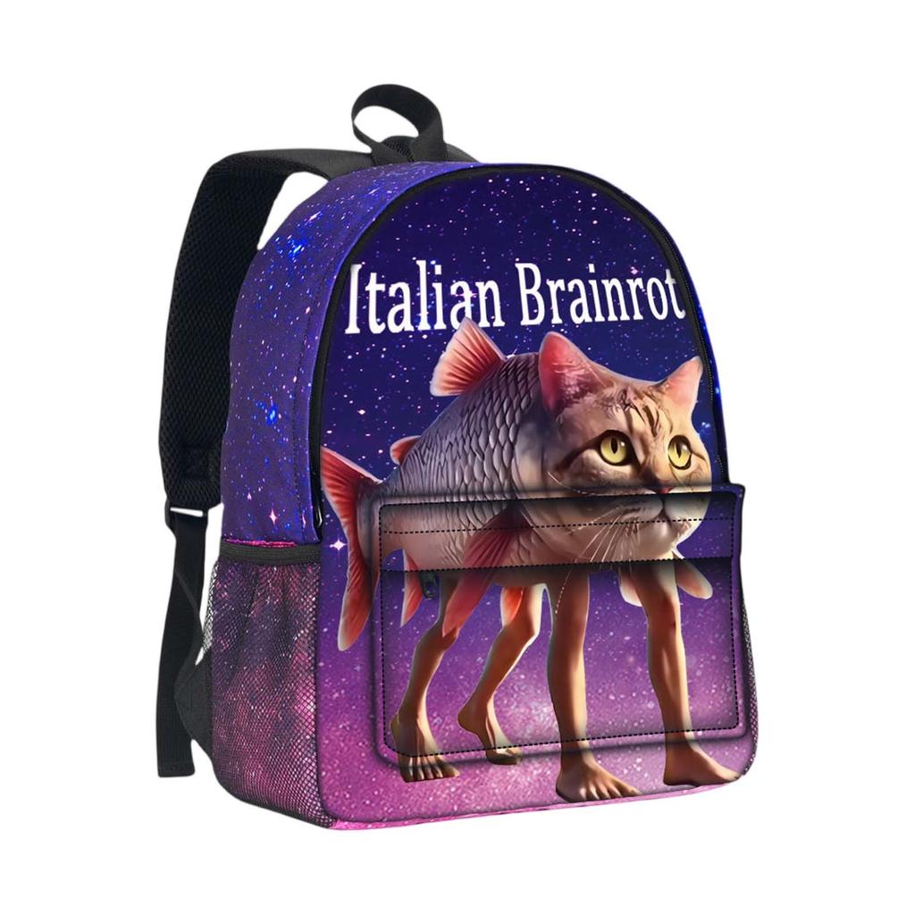 Backpack, Back To School, Cartoon Cute Travel Backpack Print Peripheral Double-shoulder Backpack For Teenagers, Students, Boys And Girls