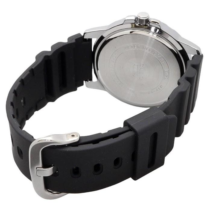Casio Standard Analog Quartz Men's Watch MTP-VD01-1EV Military Black (Imported) Black 49 x 45 x 10.3 mm