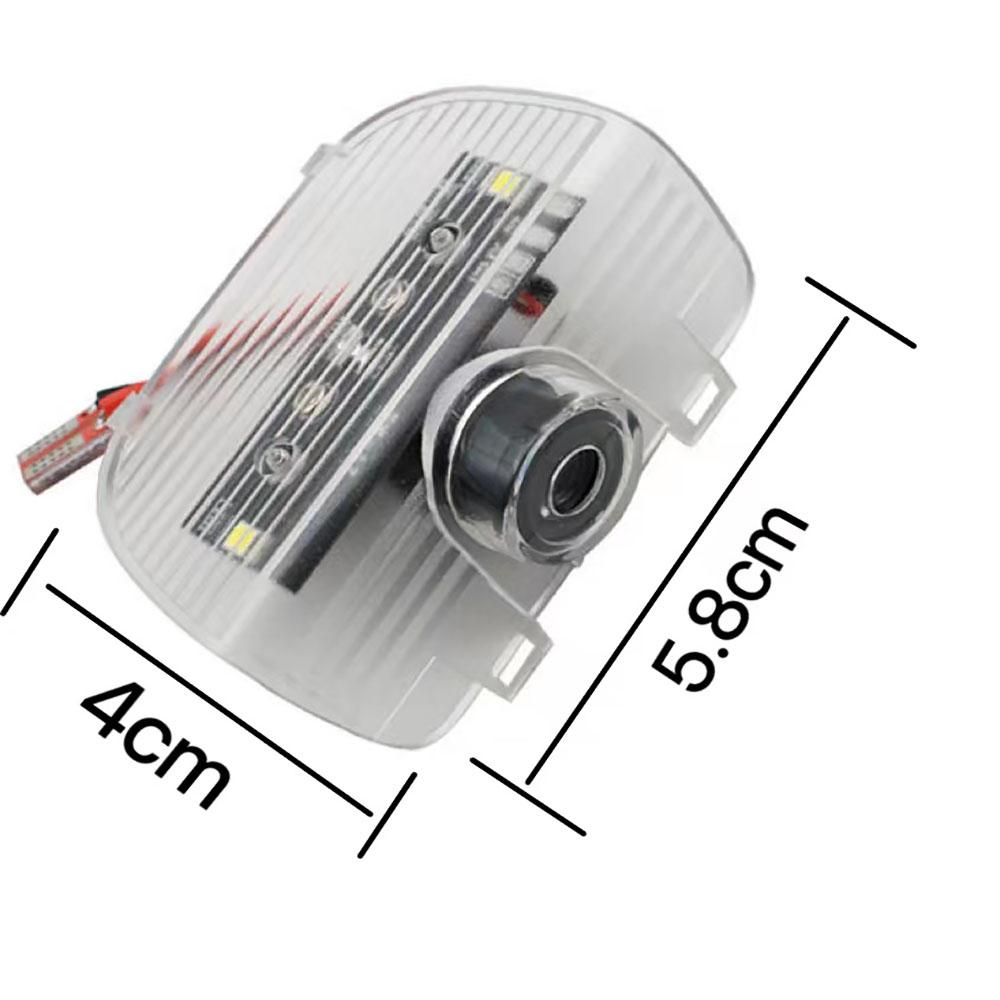2PCS for Honda Accord CR-Z Crosstour Spirior Elysion Odyssey Led Car Door Logo Shadow Projector Welcome Lamps Car Accessories aig256