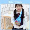 Labubu Pattern Childrens Cartoon Nylon Crossbody Bag With Breathable Wearresistant Material For Preschool Kids