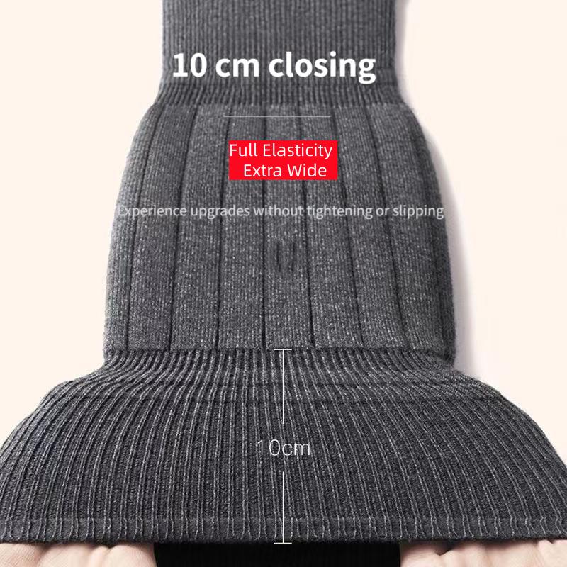 202650--Men's and Women's Thick Leg and Knee Pads - Winter and Winter Cold Protection, Relieve Knee Joint Pain