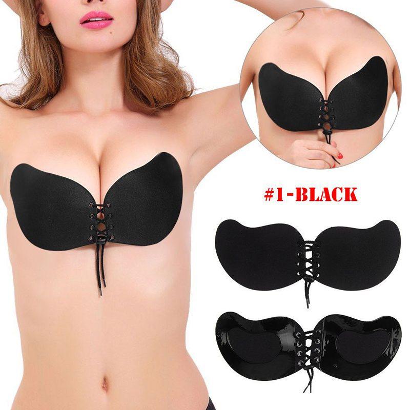 Women Sexy Lingerie Silicone Adhesive Stick On Magical Push Up Invisible Bra For Ultimate Comfort And Support