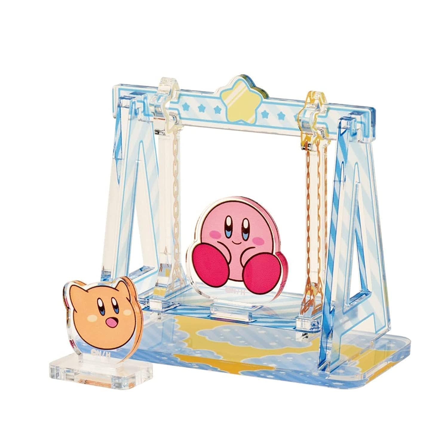 

Движущаяся диорама Dream Land Акриловая подставка Качели Kirby s (3) (Кирби и Скарфи)