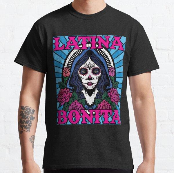 BEST SELLING Latina Bonita - Catrina Skull - Santa Muerte Classic T-Shirt S разноцветный