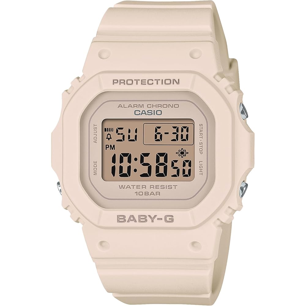 Casio Baby-G BGD-565U-4JF Women s Watch Pink Beige Analog Quartz Timepiece