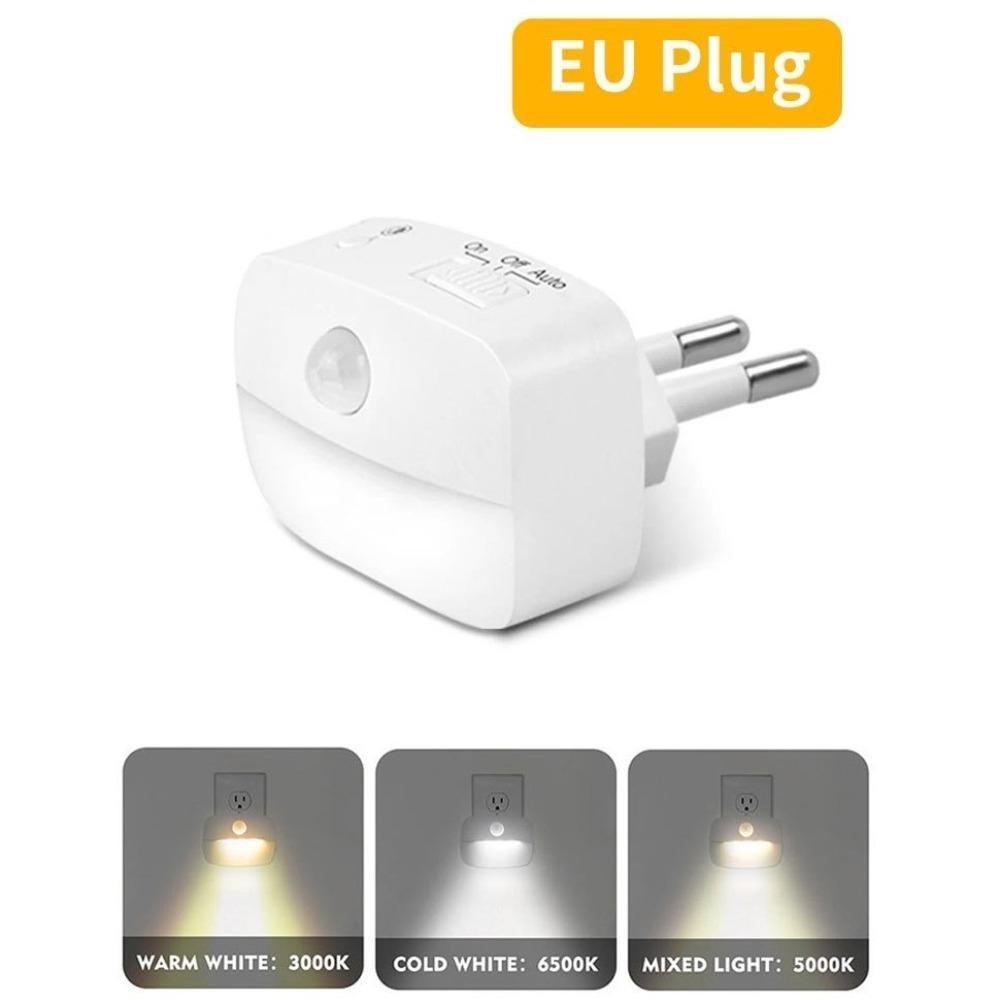 

Беспроводная лампа с вилкой EU US Plug, ночники с датчиком движения, ночник для детской спальни, украшение EU Plug