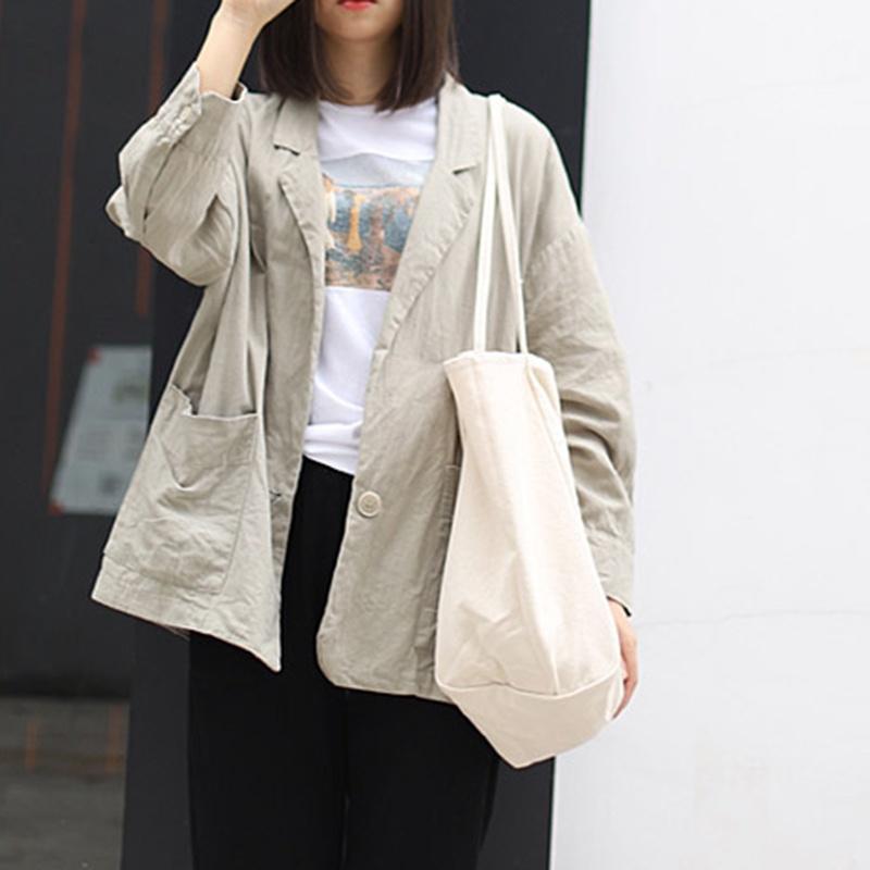 IELGY Simple Forest Style Large Capacity Literary Canvas Shoulder Bag Women