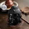Elegant Zen Style Buddha Head Ceramic Dice Cup Classic Game Shaker for Home Bar Party Game Room Creative Desktop Art Decor
